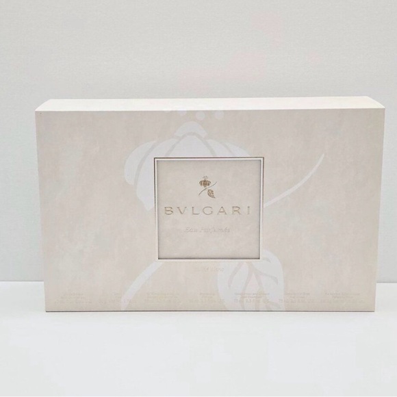 BVLGARI Eau Parfumée Eau Le Blanc boxed Gift Set - Picture 2 of 5